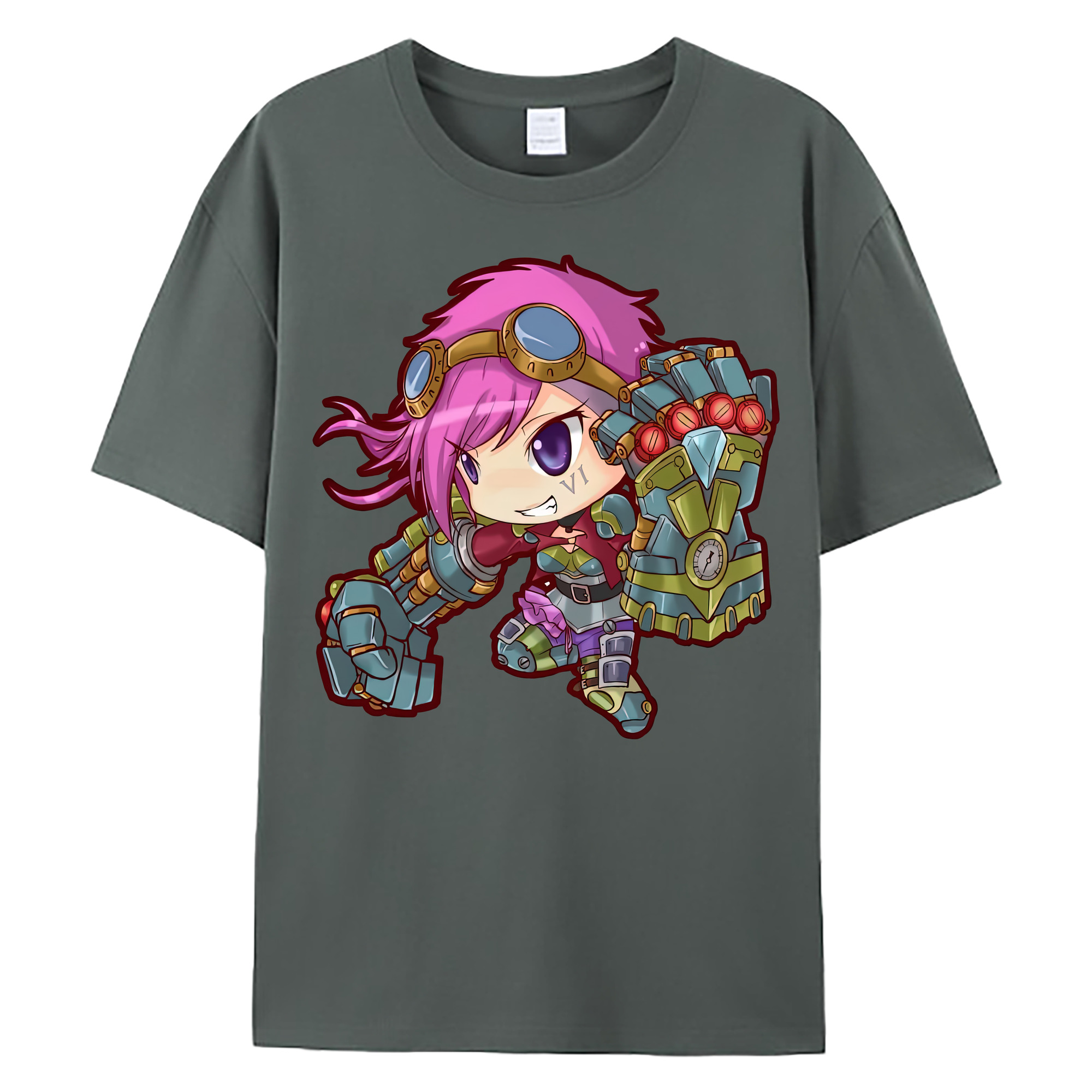 （画像用） リーグ・オブ・レジェンド League of Legends LOL 綿100％ メンズ半袖Tシャツ｜肌触りやわらか＆通気性